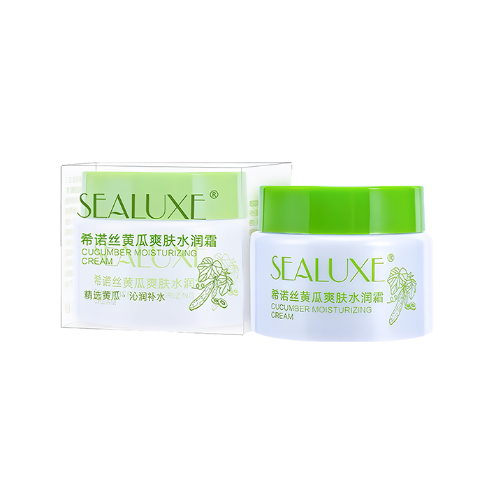 (Кол-во в коробке 36 шт)SEALUXE Крем огуречный увлажняющий 50г