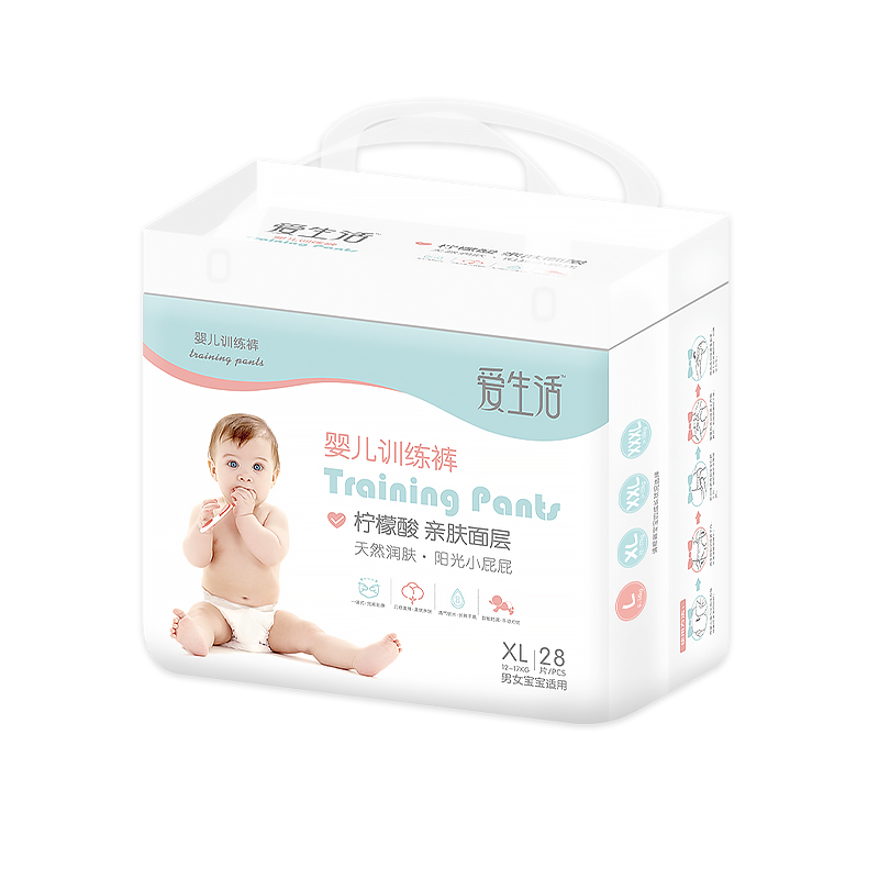 (Кол-во в коробке 8 шт) iLiFE детские подгузники XL28 шт