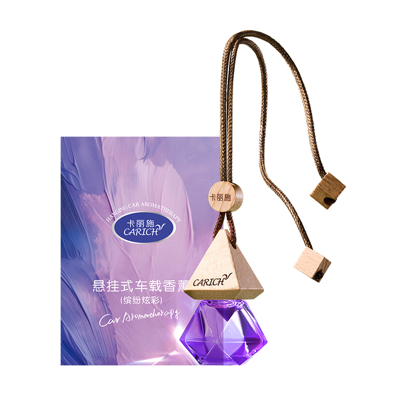 (Кол-во в коробке 60 шт) Carich подвесная ароматерапия для автомобиля 8мл/разноцветный